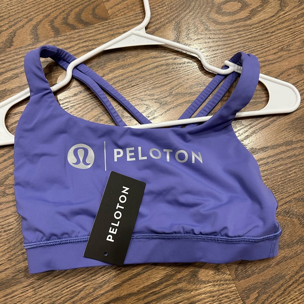 peloton/lulu energy bra